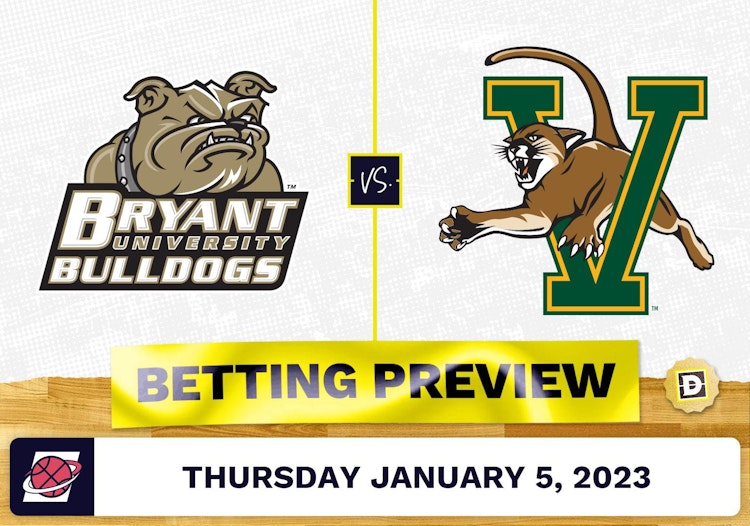 Bryant University vs. Vermont CBB Prediction and Odds - Jan 5, 2023