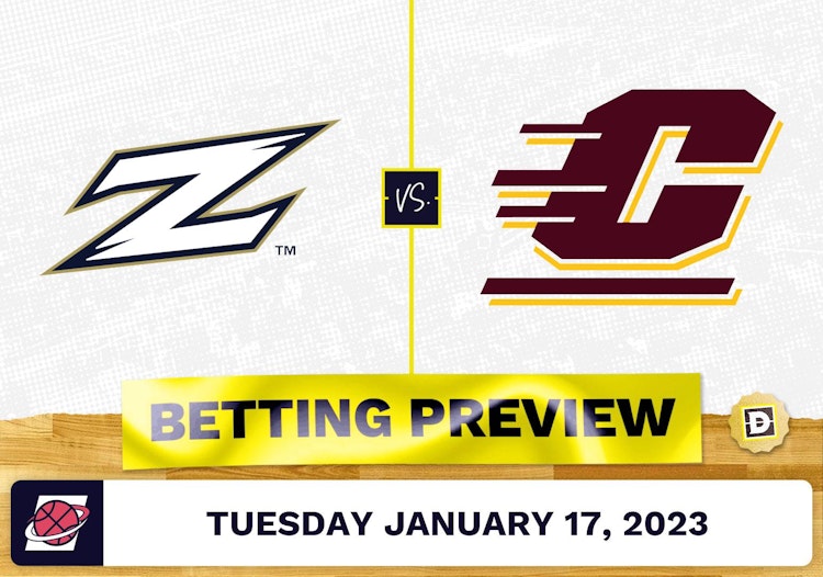 Akron vs. Central Michigan CBB Prediction and Odds - Jan 17, 2023
