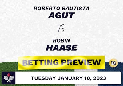 Roberto Bautista Agut vs. Robin Haase Predictions - Jan 10, 2023