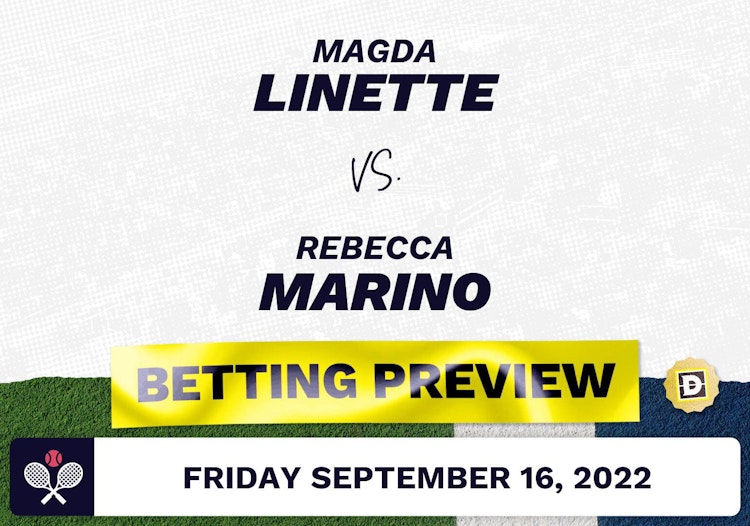 Magda Linette vs. Rebecca Marino Predictions - Sep 16, 2022