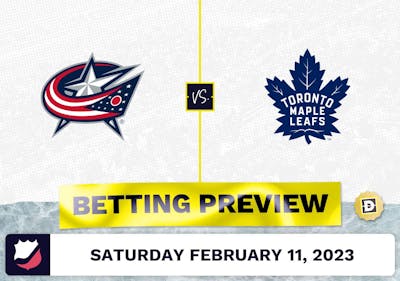 Blue Jackets vs. Maple Leafs Prediction and Odds - Feb 11, 2023