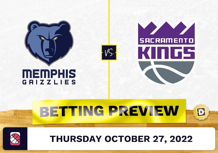 Grizzlies vs. Kings Prediction and Odds - Oct 27, 2022