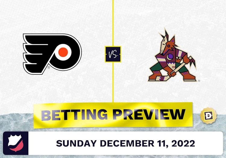 Flyers vs. Coyotes Prediction and Odds - Dec 11, 2022