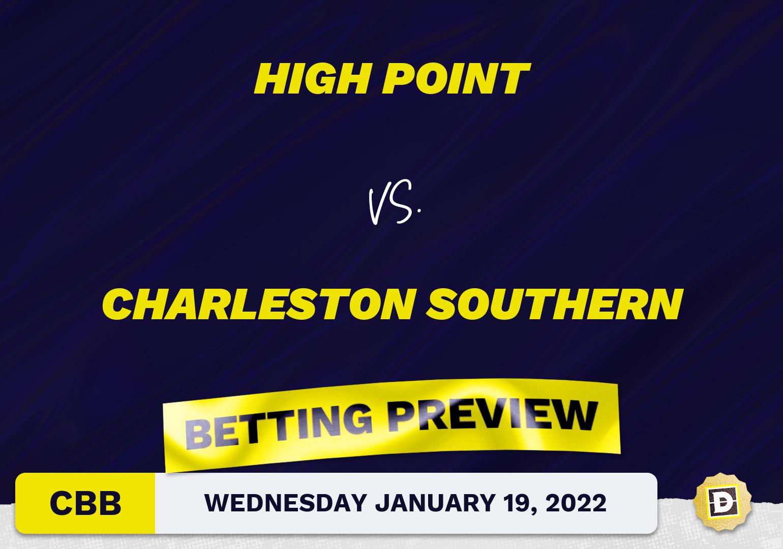 High Point vs. Charleston Southern CBB Predictions and Odds - Jan 19, 2022