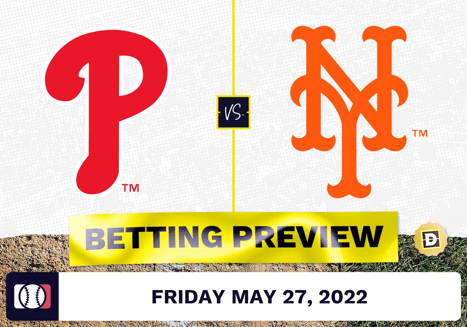 Phillies vs. Mets Prediction and Odds - May 27, 2022