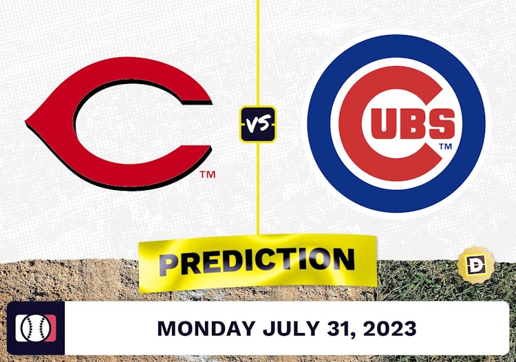 Reds vs. Cubs Prediction for MLB Monday [7/31/2023]