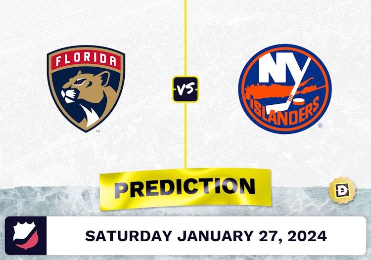 Florida Panthers vs. NY Islanders Prediction, Odds, NHL Picks [1/27/2024]