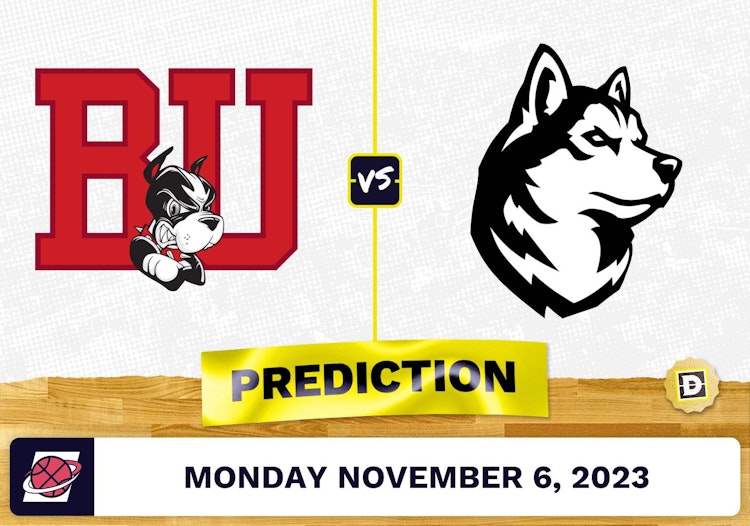 Boston University vs. Northeastern Basketball Prediction - November 6, 2023