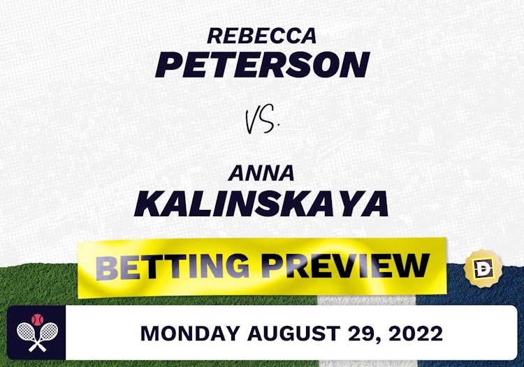 Rebecca Peterson vs. Anna Kalinskaya Predictions - Aug 29, 2022