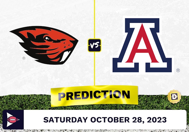 Oregon State vs. Arizona CFB Prediction and Odds - October 28, 2023