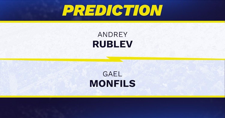 Andrey Rublev vs Gael Monfils Tennis Prediction.