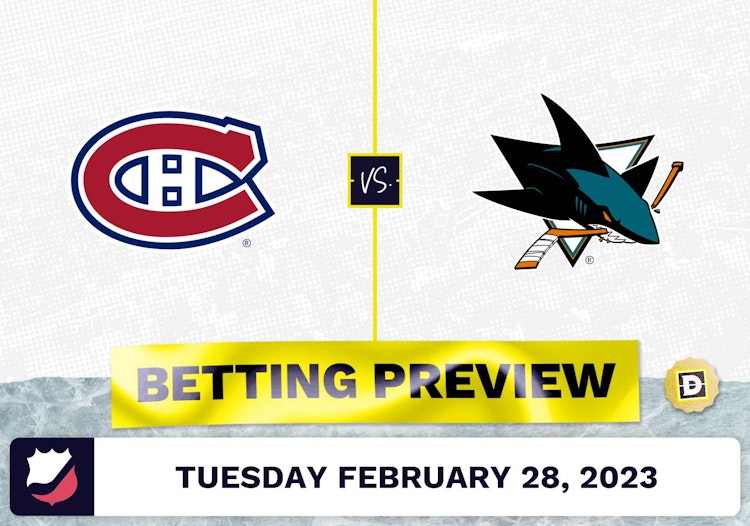 Canadiens vs. Sharks Prediction and Odds - Feb 28, 2023