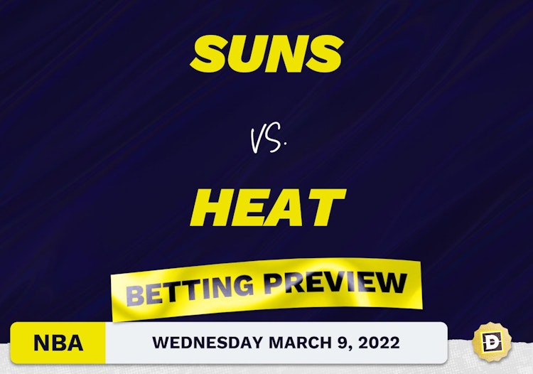 Suns vs. Heat Predictions and Odds - Mar 9, 2022