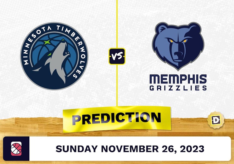 Timberwolves vs. Grizzlies Prediction and Odds - November 26, 2023