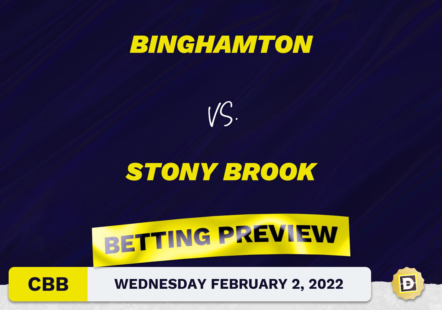 Binghamton vs. Stony Brook CBB Predictions and Odds - Feb 2, 2022