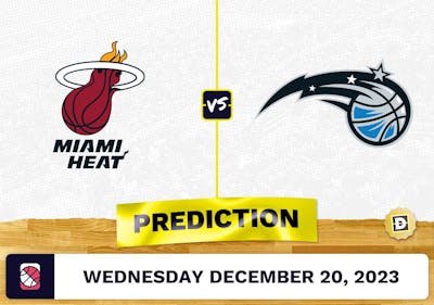 Miami Heat vs. Orlando Magic Prediction, Odds, NBA Picks  [12/20/2023]