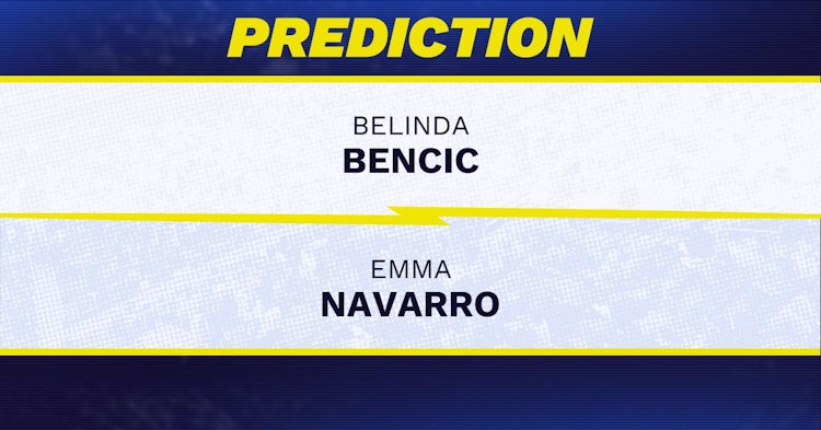 Belinda Bencic vs Emma Navarro Tennis Prediction.