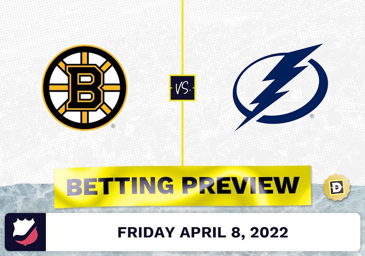 Bruins vs. Lightning Prediction and Odds - Apr 8, 2022