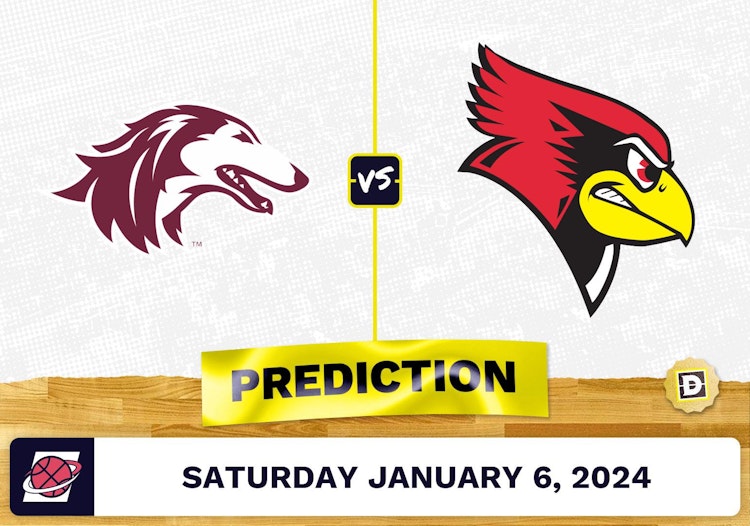 Southern Illinois vs. Illinois State Prediction, Odds, College Basketball Picks  [1/6/2024]