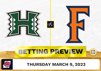 Hawaii vs. Cal State Fullerton CBB Prediction and Odds - Mar 9, 2023