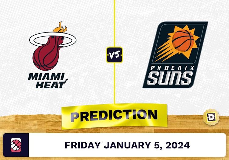 Miami Heat vs. Phoenix Suns Prediction, Odds, NBA Picks  [1/5/2024]