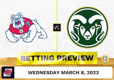 Fresno State vs. Colorado State CBB Prediction and Odds - Mar 8, 2023