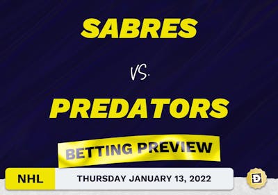 Sabres vs. Predators Predictions and Odds - Jan 13, 2022
