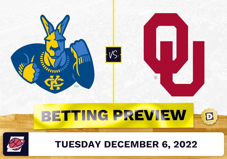 Kansas City vs. Oklahoma CBB Prediction and Odds - Dec 6, 2022