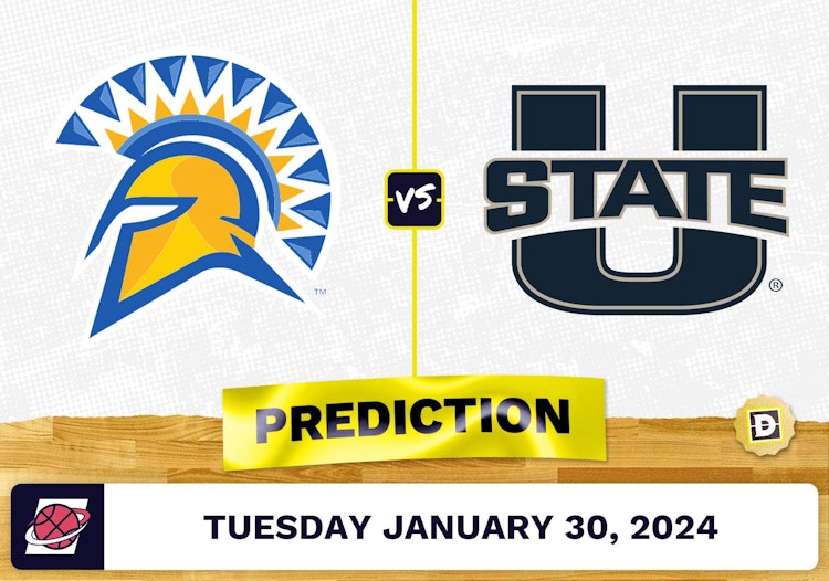 San Jose State vs. Utah State Prediction, Odds, College Basketball Picks [1/30/2024]