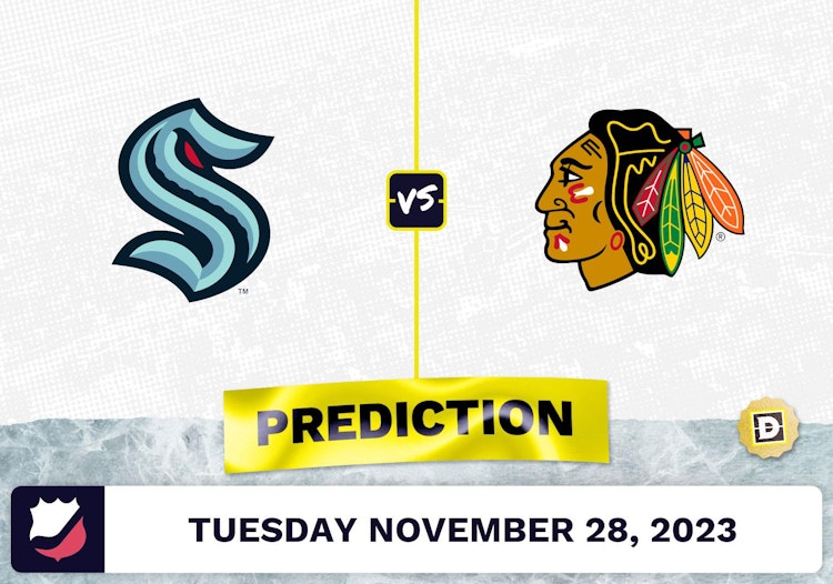 Kraken vs. Blackhawks Prediction and Odds - November 28, 2023