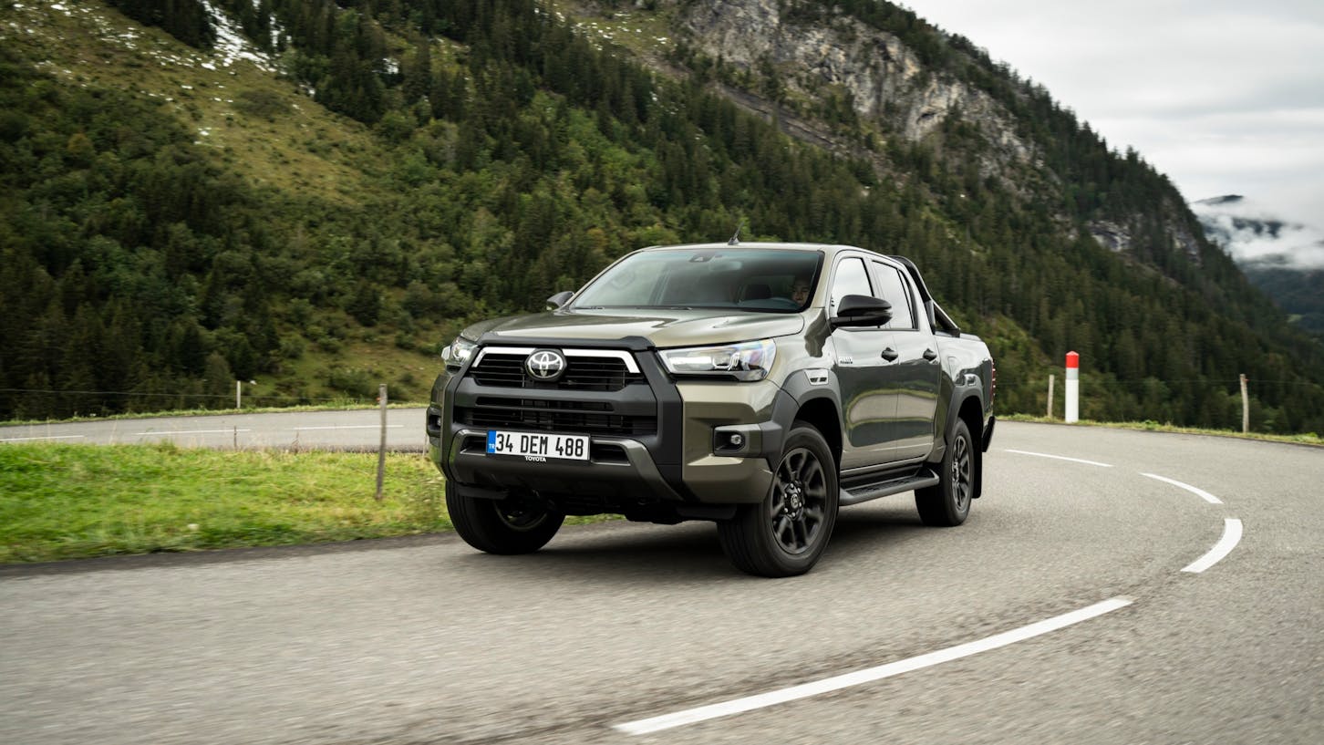 Ein Toyota Hilux.