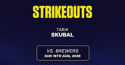 Tarik Skubal projections August 16: Strikeouts, outs, and earned runs vs. Brewers [2026]