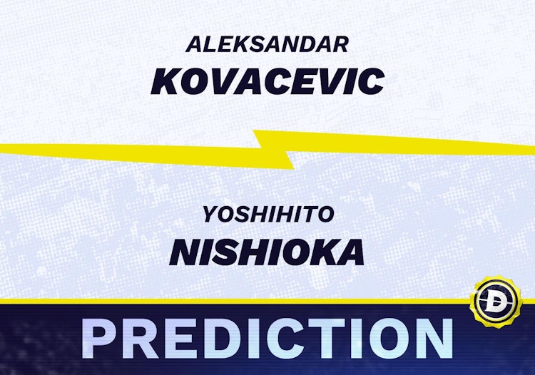 Aleksandar Kovacevic vs. Yoshihito Nishioka Prediction, Odds, Picks for ATP Washington Open 2024