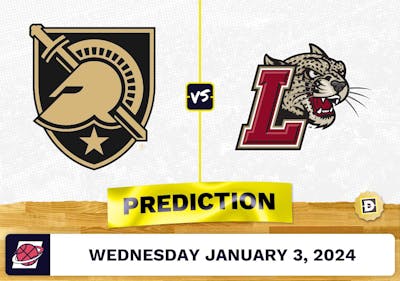 Army vs. Lafayette Prediction, Odds, College Basketball Picks  [1/3/2024]