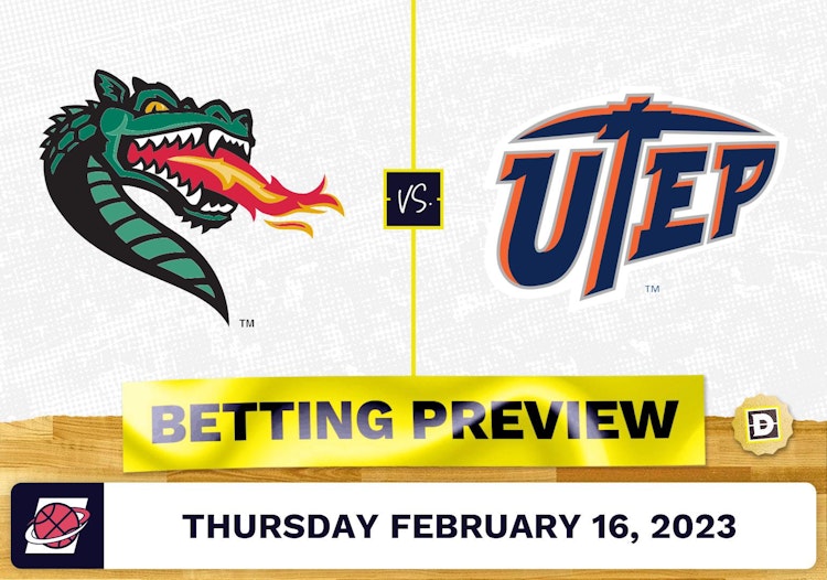 UAB vs. UTEP CBB Prediction and Odds - Feb 16, 2023