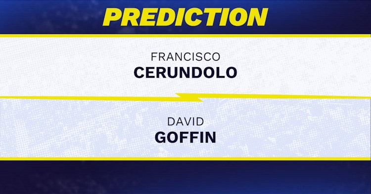 Francisco Cerundolo vs David Goffin Tennis Prediction.