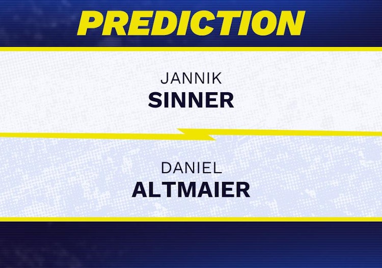 Jannik Sinner vs Daniel Altmaier Tennis Prediction.