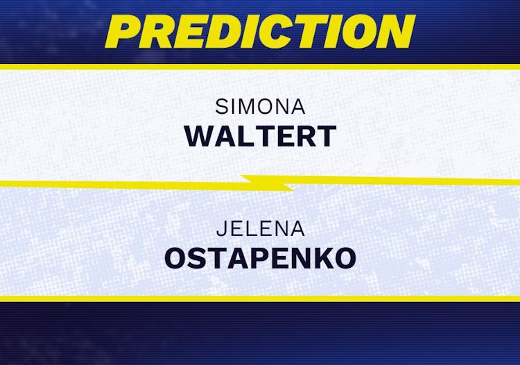 Simona Waltert vs Jelena Ostapenko Tennis Prediction.