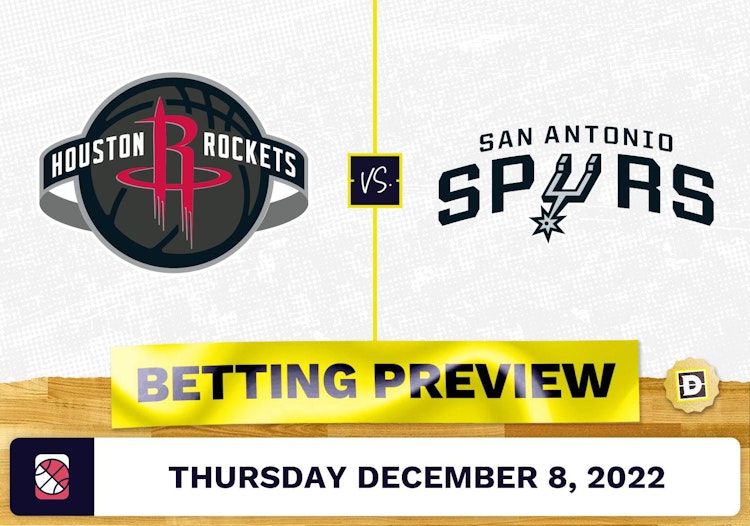 Rockets vs. Spurs Prediction and Odds - Dec 8, 2022