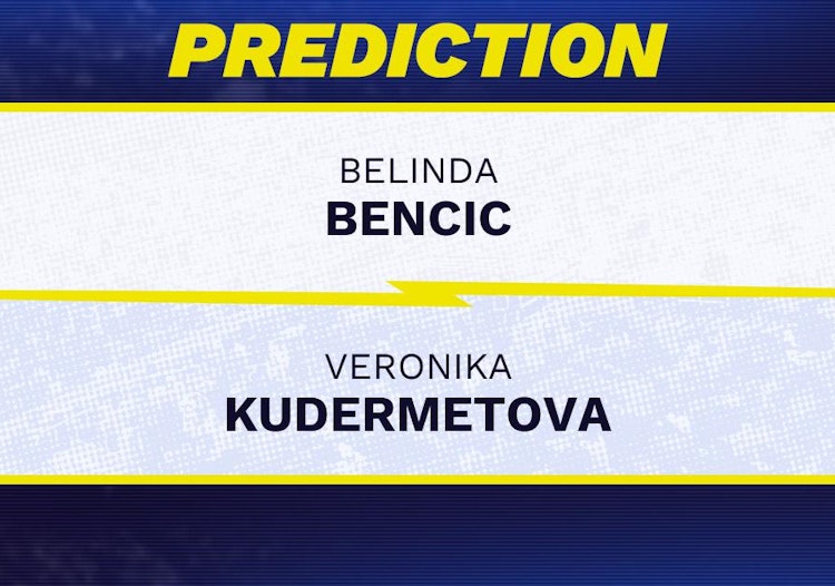 Belinda Bencic vs Veronika Kudermetova Tennis Prediction.