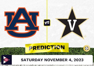 Auburn vs. Vanderbilt CFB Prediction and Odds - November 4, 2023