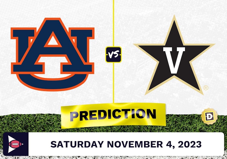 Auburn vs. Vanderbilt CFB Prediction and Odds - November 4, 2023