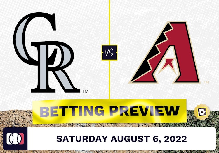 Rockies vs. Diamondbacks Prediction and Odds - Aug 6, 2022