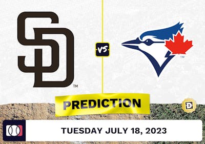 Padres vs. Blue Jays Prediction for MLB Tuesday [7/18/2023]