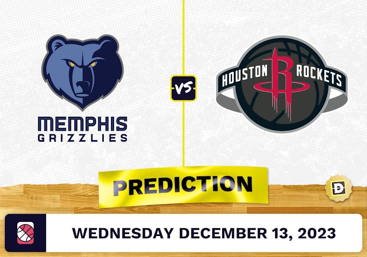 Memphis Grizzlies vs. Houston Rockets Prediction, Odds, Picks for NBA Wednesday [12/13/2023]