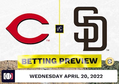 Reds vs. Padres Prediction and Odds - Apr 20, 2022