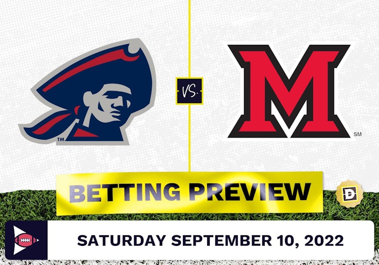 Robert Morris vs. Miami Ohio CFB Prediction and Odds - Sep 10, 2022