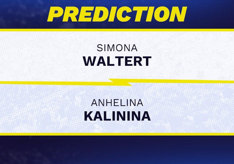 Simona Waltert vs Anhelina Kalinina Tennis Prediction.