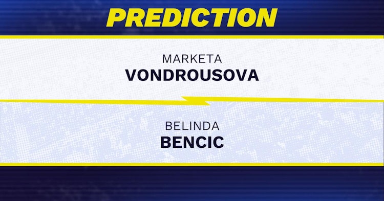 Marketa Vondrousova vs Belinda Bencic Tennis Prediction.