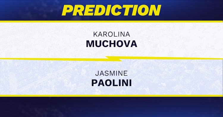 Karolina Muchova vs Jasmine Paolini Tennis Prediction.